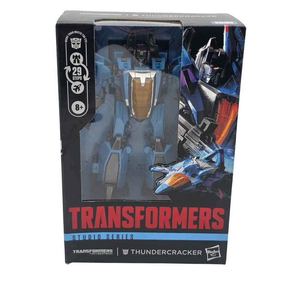 Hasbro Transformers Thundercracker Studio Series Voyager Blue Action Figure New